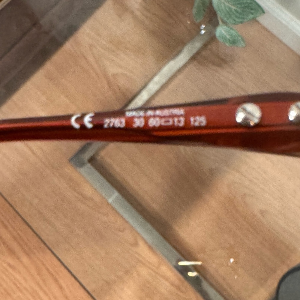 Dior Vintage Textured Amber Sunglasses - Picture 7 of 11